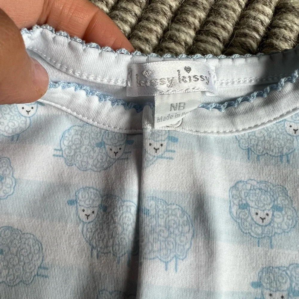 Kissy Kissy NB Lamb Footie 🐑 - Picture 2 of 3